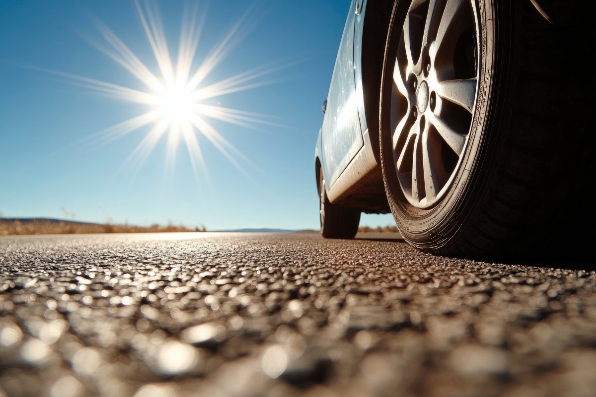 El calor influye en el desgaste de los neumáticos 